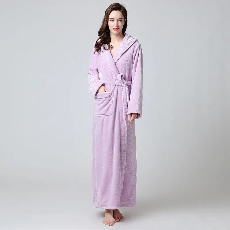 Lunara Fleece Lounge Robe
