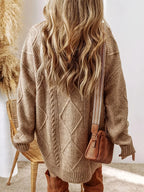 Valdina Knit Sweater Dress