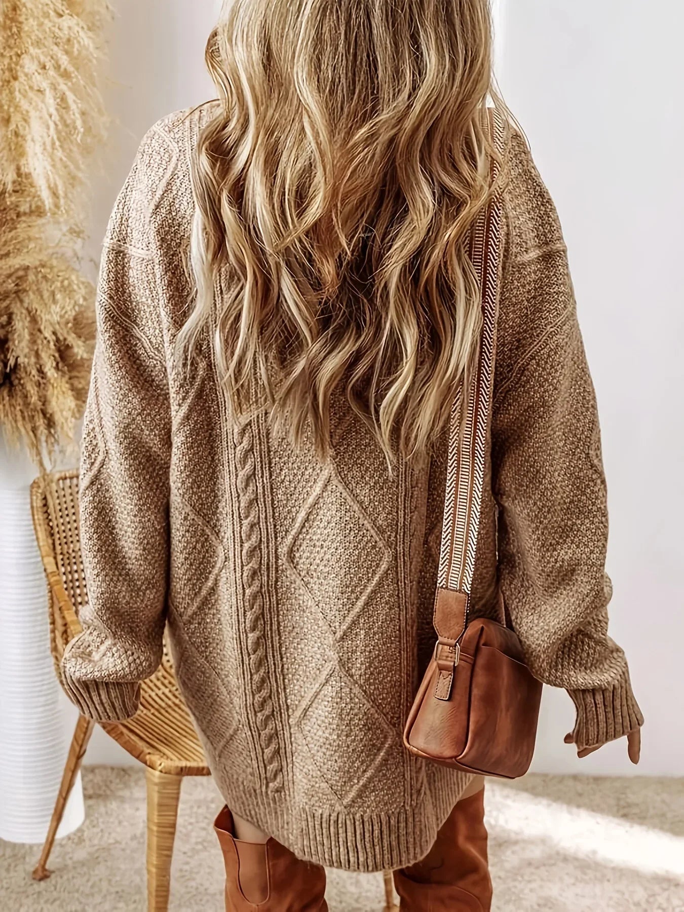 Valdina Knit Sweater Dress