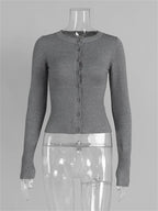 Alessina Slim Knit Cardigan