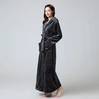 Lunara Fleece Lounge Robe
