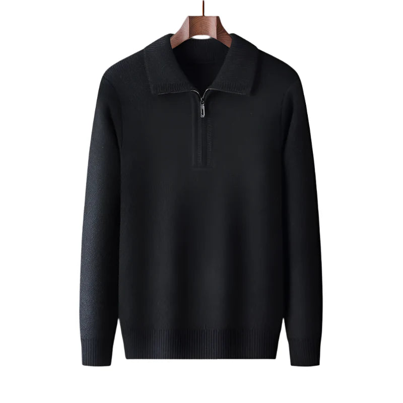 Arven Cashmere Quarter-Zip Jumper