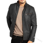 Ferrano Leather Moto Jacket