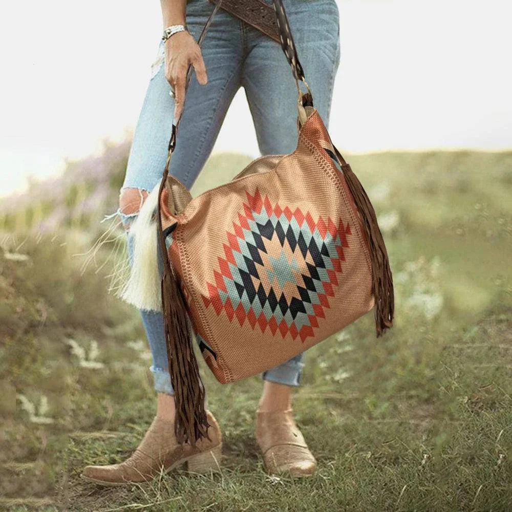 Women’s Amari Boho Canvas Shoulder Bag