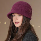 Aubrella Warm Knit Cloche Hat
