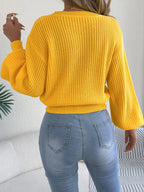 Raverno Knit Lantern Sweater