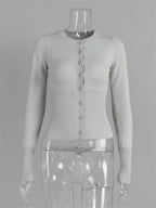 Alessina Slim Knit Cardigan