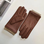 Men's Ravello Lined Faux Leather Gloves