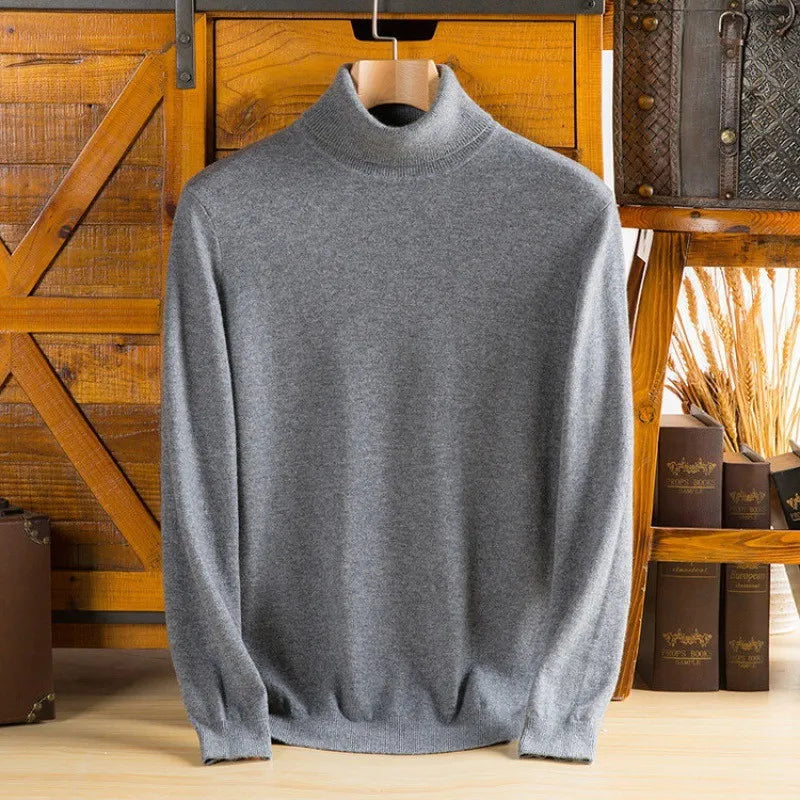 Arleston Cashmere Knit Turtleneck