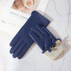 Maravelle Classic Faux Leather Gloves