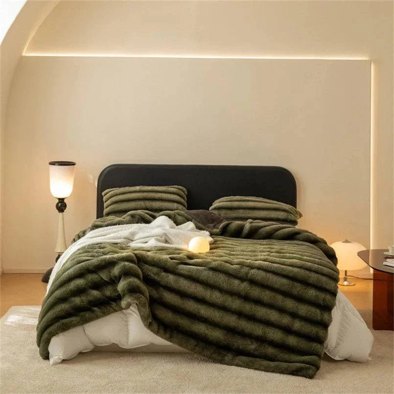 Liora Faux Fur Home Blanket