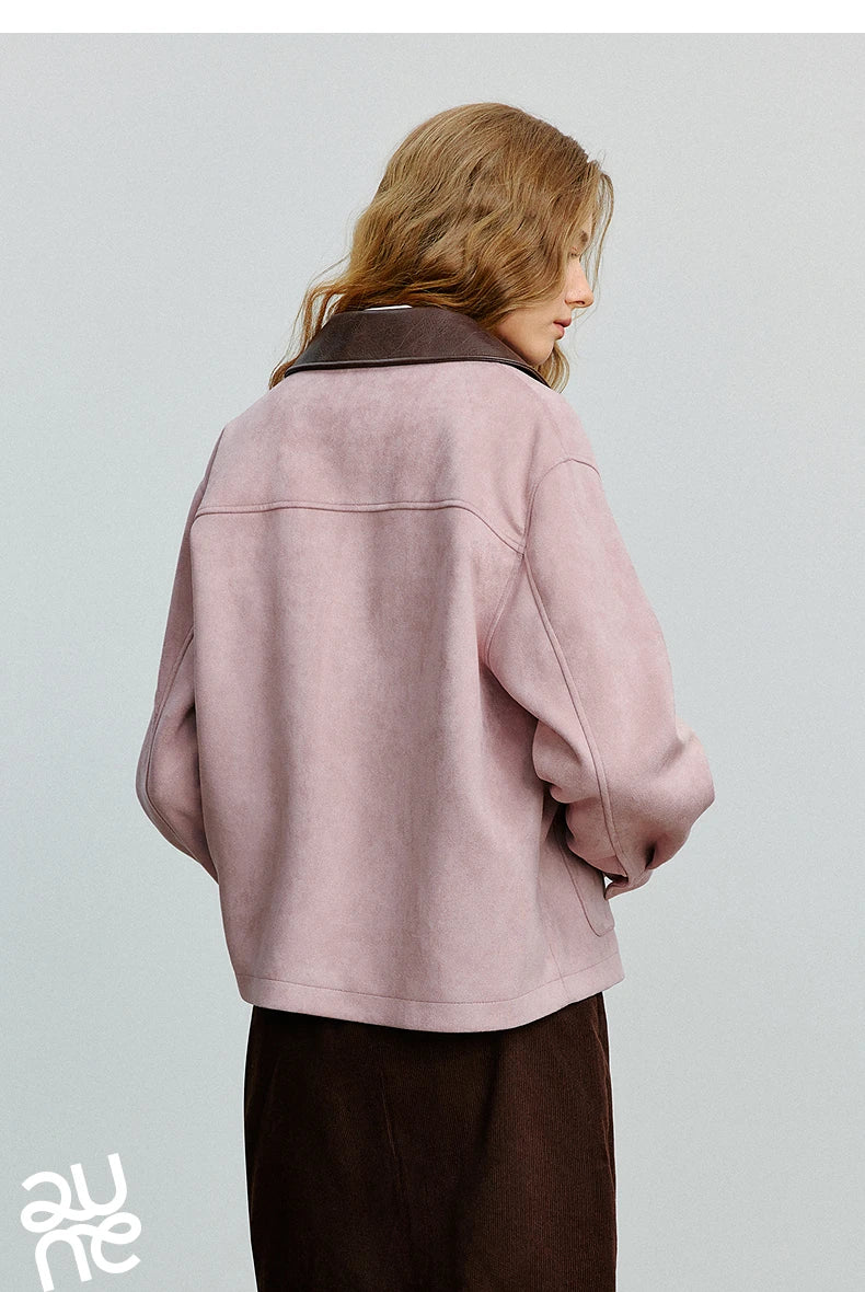 Sorrel Suede Collar Jacket
