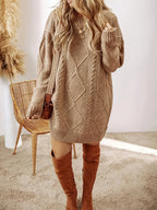 Valdina Knit Sweater Dress