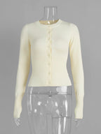 Alessina Slim Knit Cardigan