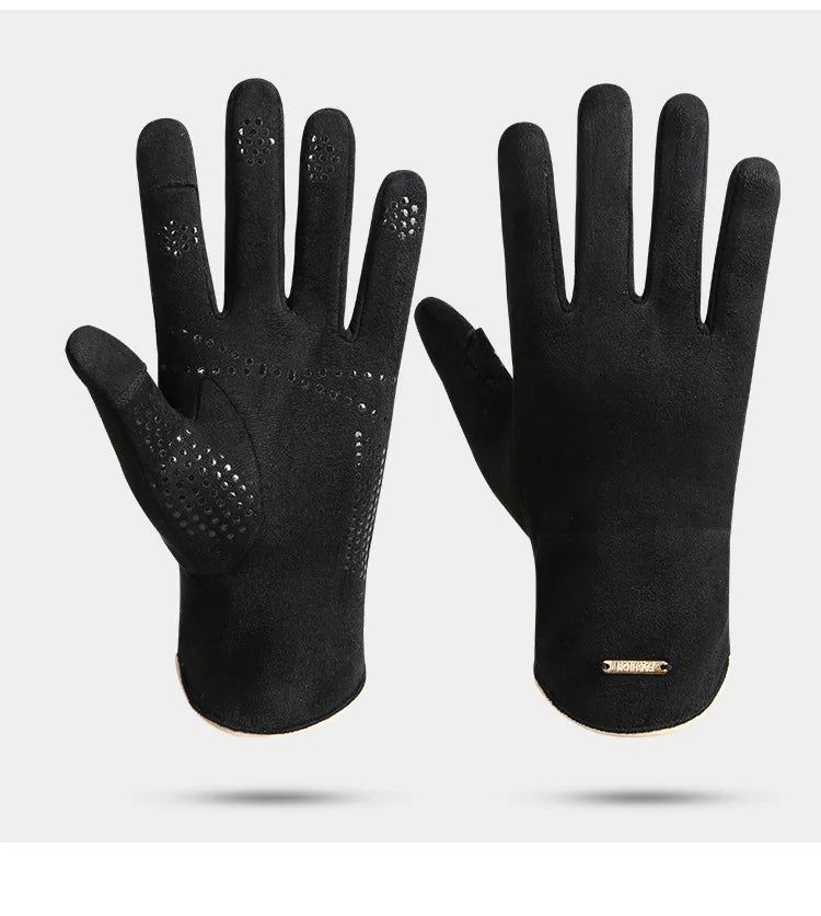 Marzella Faux Suede Utility Gloves