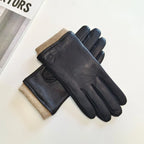 Men's Ravello Lined Faux Leather Gloves