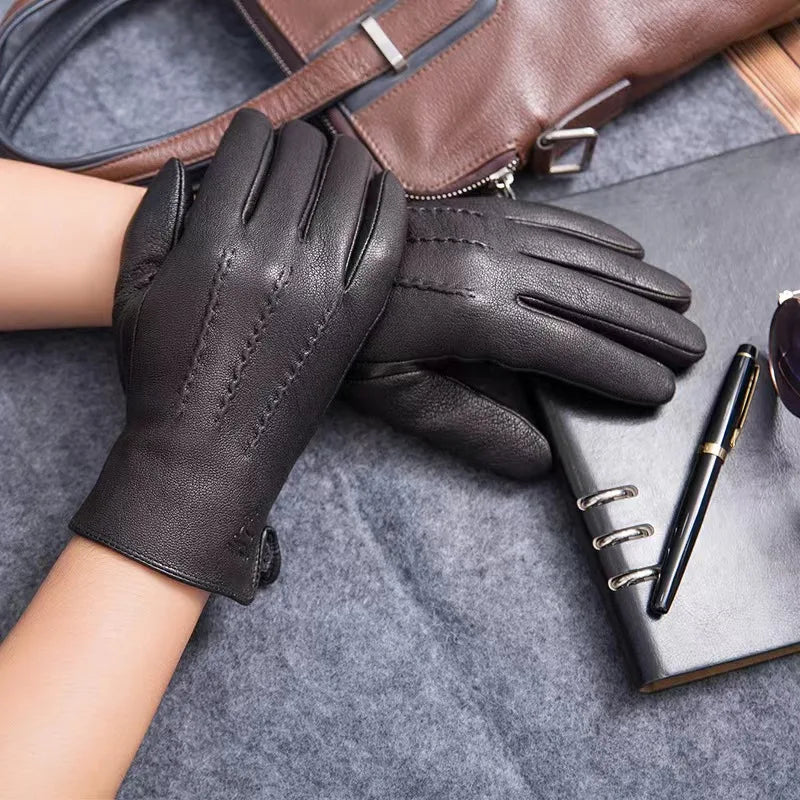 Montaro Heritage Faux Leather Gloves