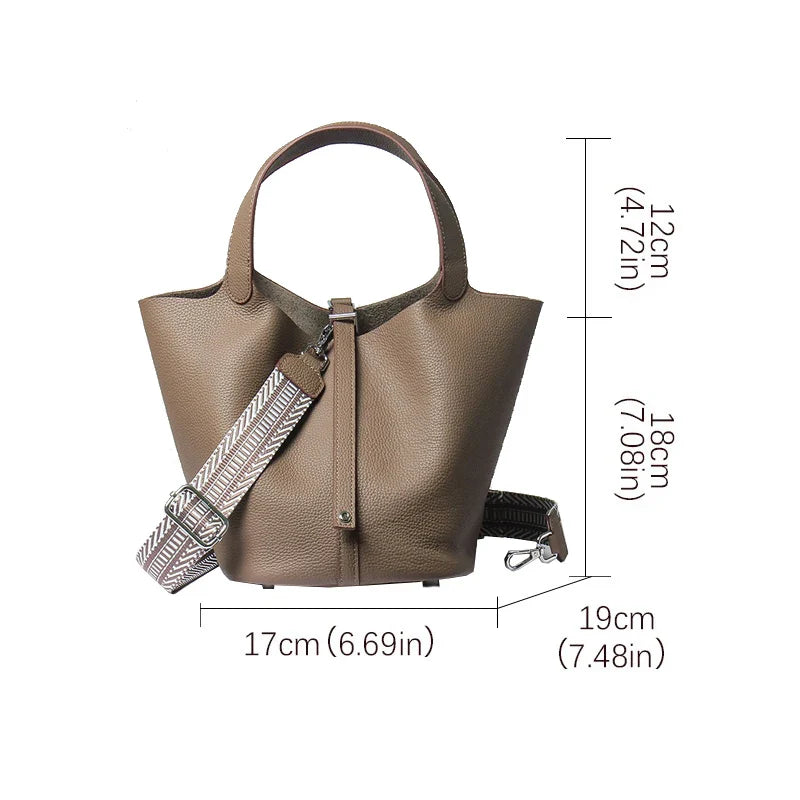 Women’s Elenora Textured Sheepskin Leather Handbag