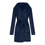 Marivelle Plush Hooded Robe