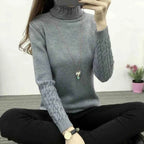 Sorella Ribbed Turtleneck Sweater