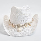 Maristella Crochet Straw Hat