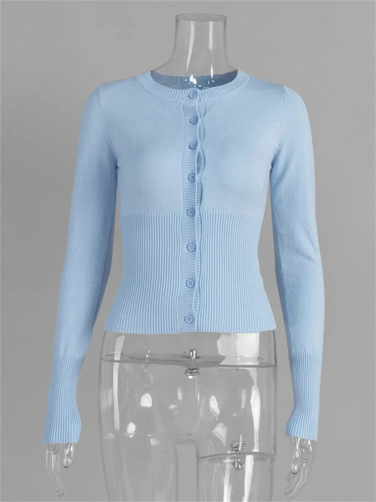 Alessina Slim Knit Cardigan