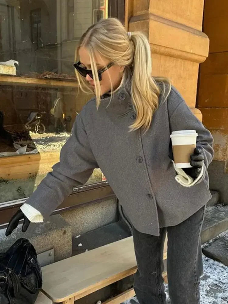 Maelis Wool Blend Jacket