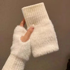 Serona Fleece Fingerless Warmers