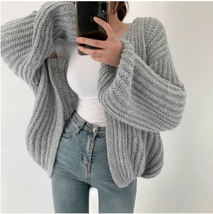 Valleria Chunky Knit Cardigan