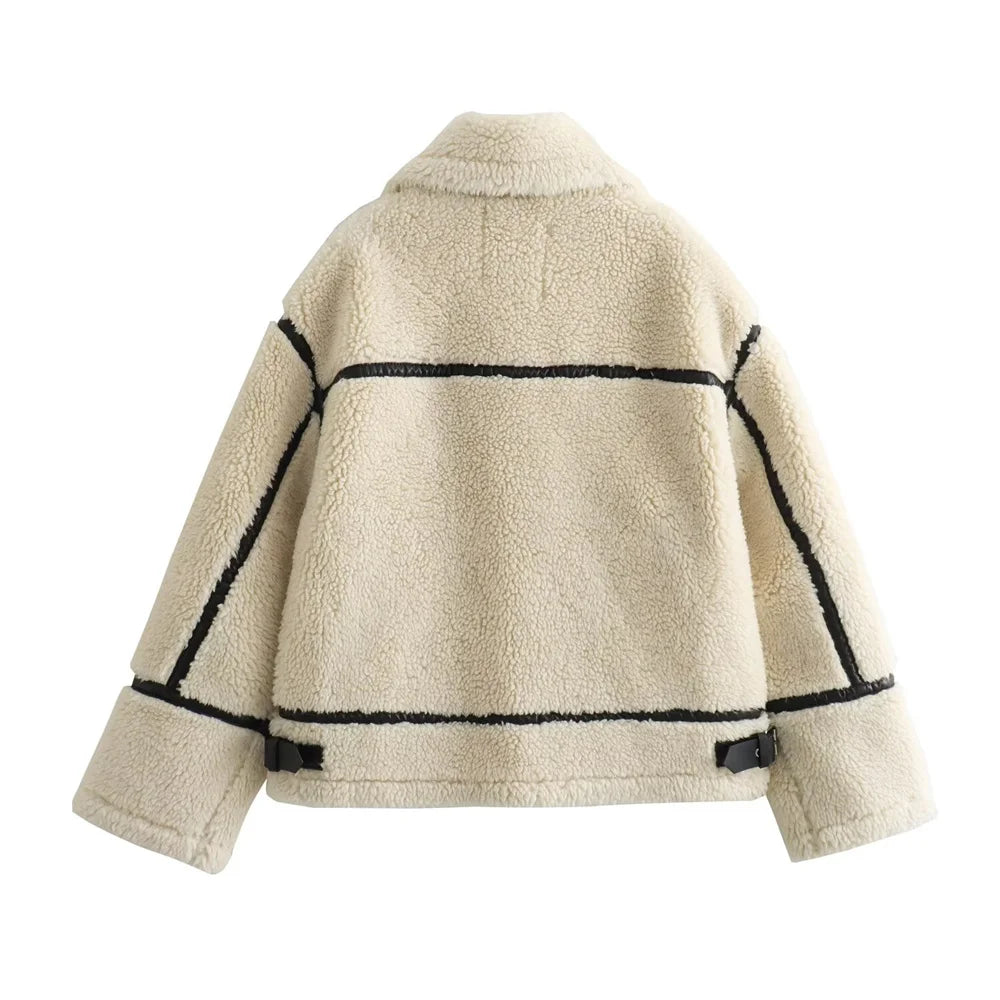 Carmelle Faux Shearling Jacket