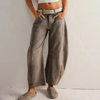 Valdena Cotton Wide-Leg Pants