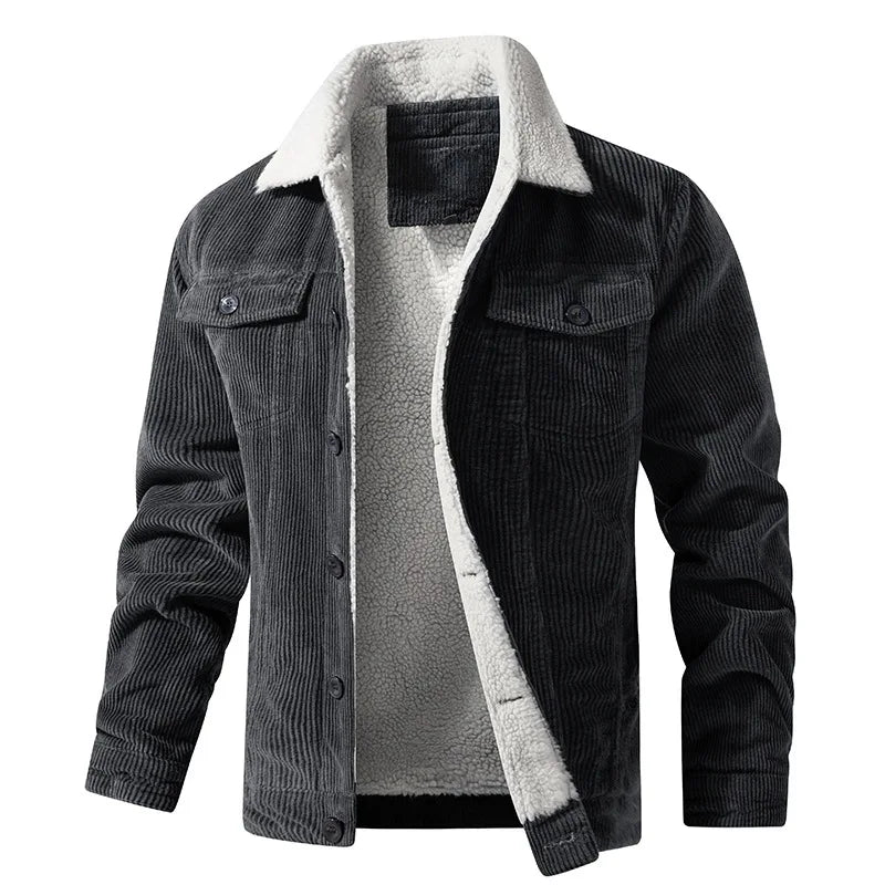 Men's Corduroy Winter Jacket