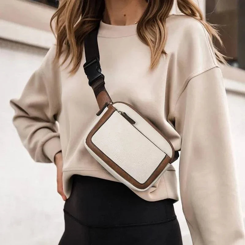 Modern Crossbody Canvas Shoulder Bag