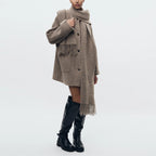 Montressa Knit Coat with Scarf