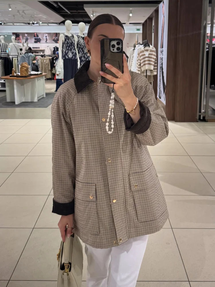 Calmere Woven Check Jacket