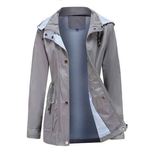 Alaric Hooded Trench Coat