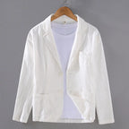 Renzo Cotton-Linen Blazer