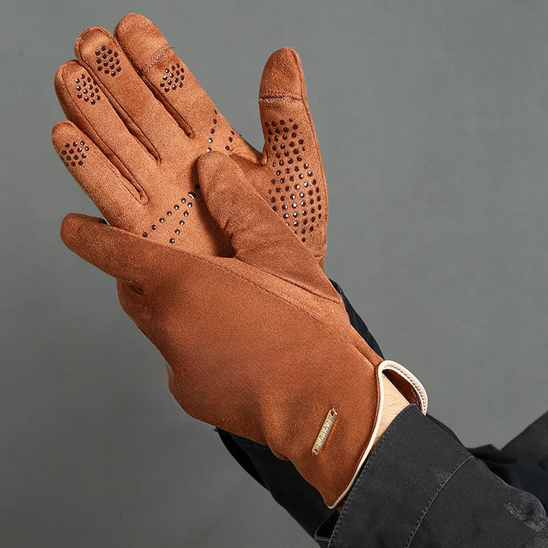 Marzella Faux Suede Utility Gloves