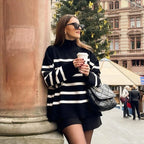 Navarro Striped Knit Sweater