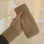 Serona Fleece Fingerless Warmers
