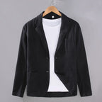 Renzo Cotton-Linen Blazer