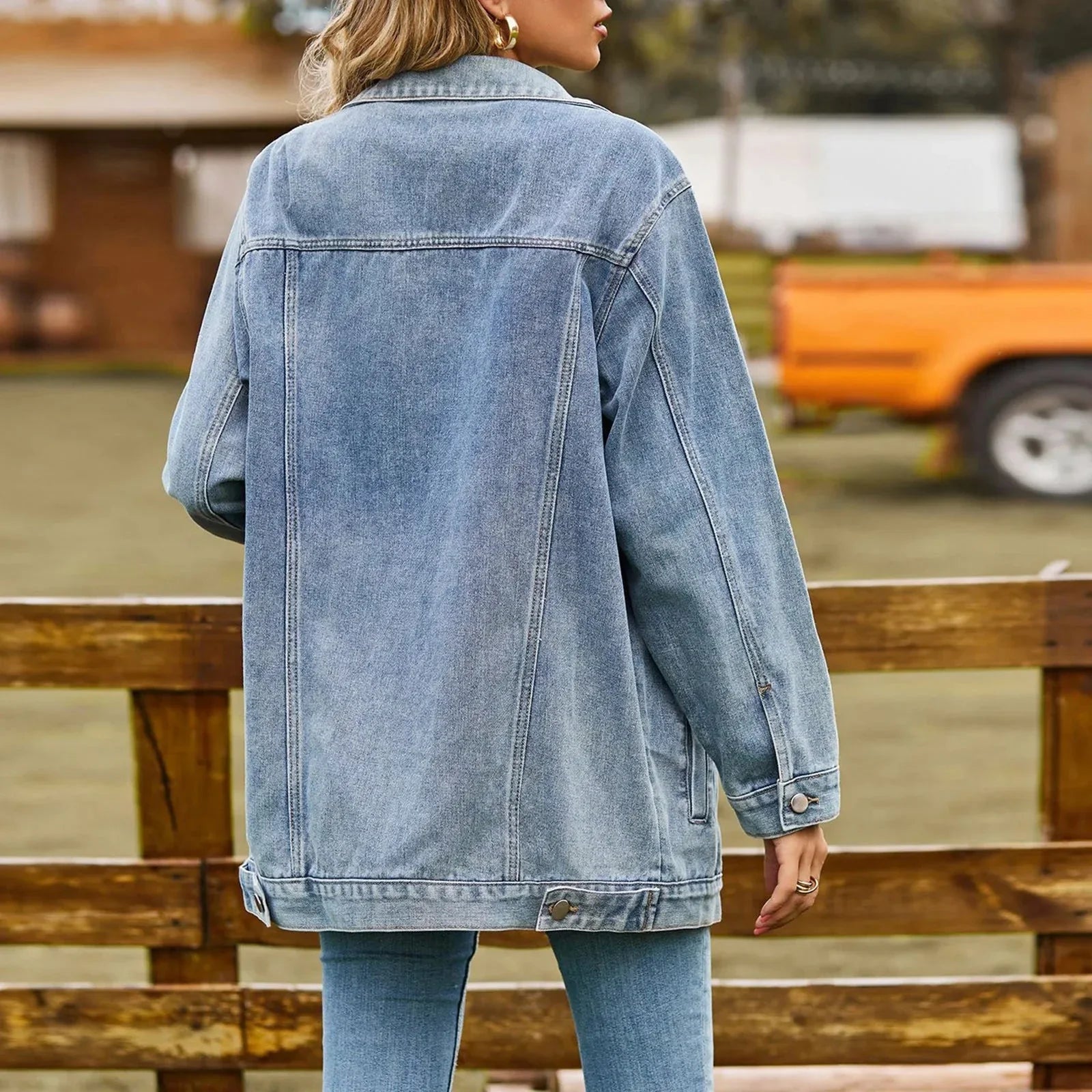 Women’s Harper Vintage Denim Jacket