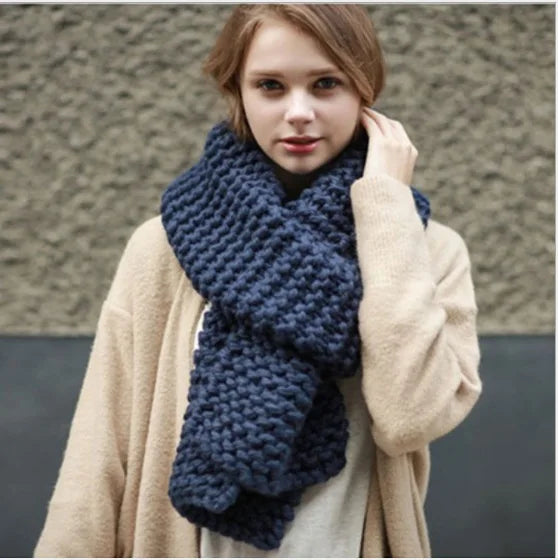 Merina Chunky Knit Scarf