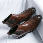 Davenport Leather Chelsea Boots