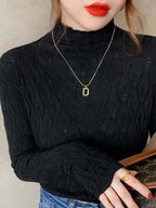 Women’s Cashmere Base Layer Thermal Top