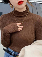 Women’s Cashmere Base Layer Thermal Top