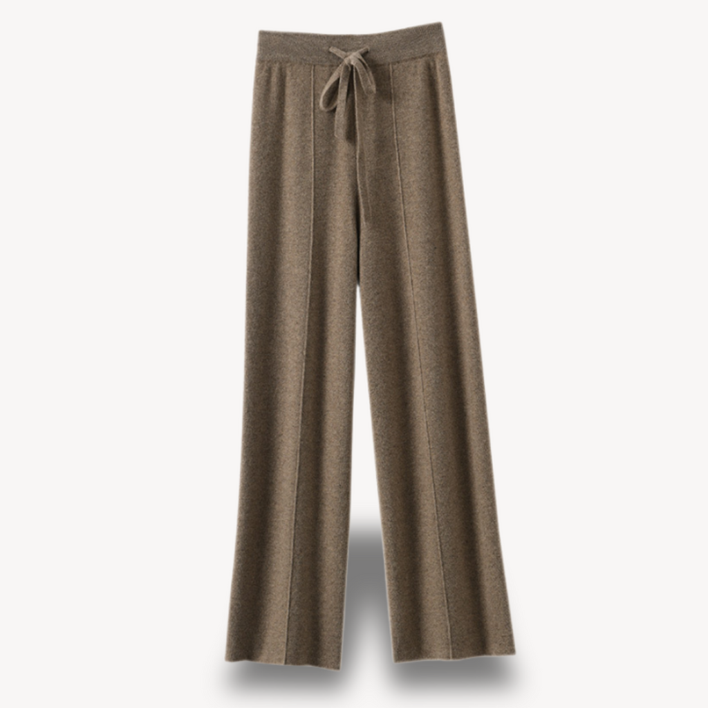 Liona Cashmere Wide-Leg Pants