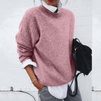 Aurelia Pure Cashmere Crewneck Sweater