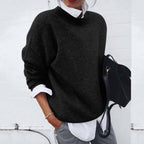 Aurelia Pure Cashmere Crewneck Sweater