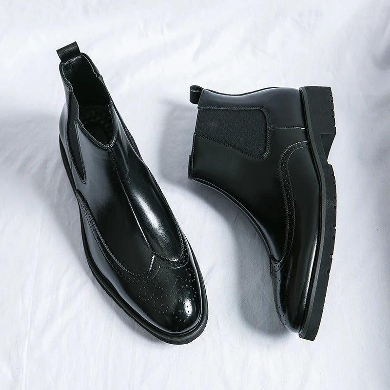 Davenport Leather Chelsea Boots